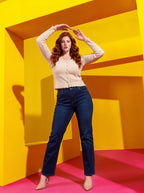 Jean Plus Recto Azul Dark MON-3991P