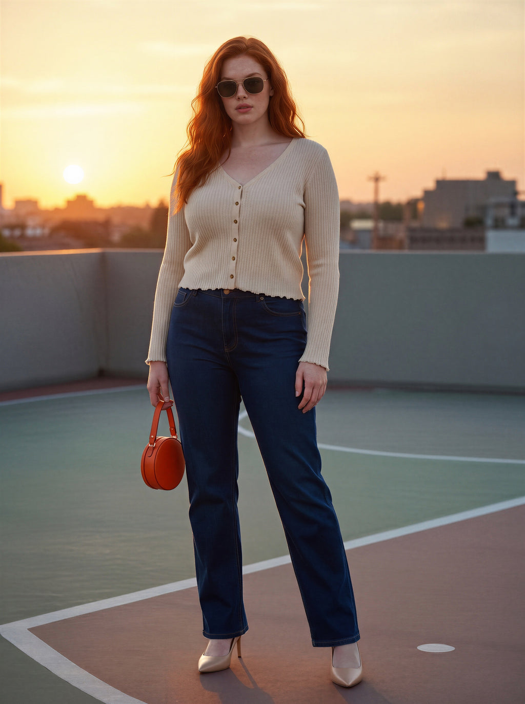 Jean Plus Recto Azul Dark MON-3991P
