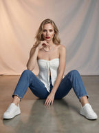 Jean Mom Fit – Azul Medio