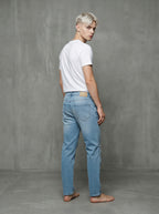Loose Straight Azul Ice para Caballero
