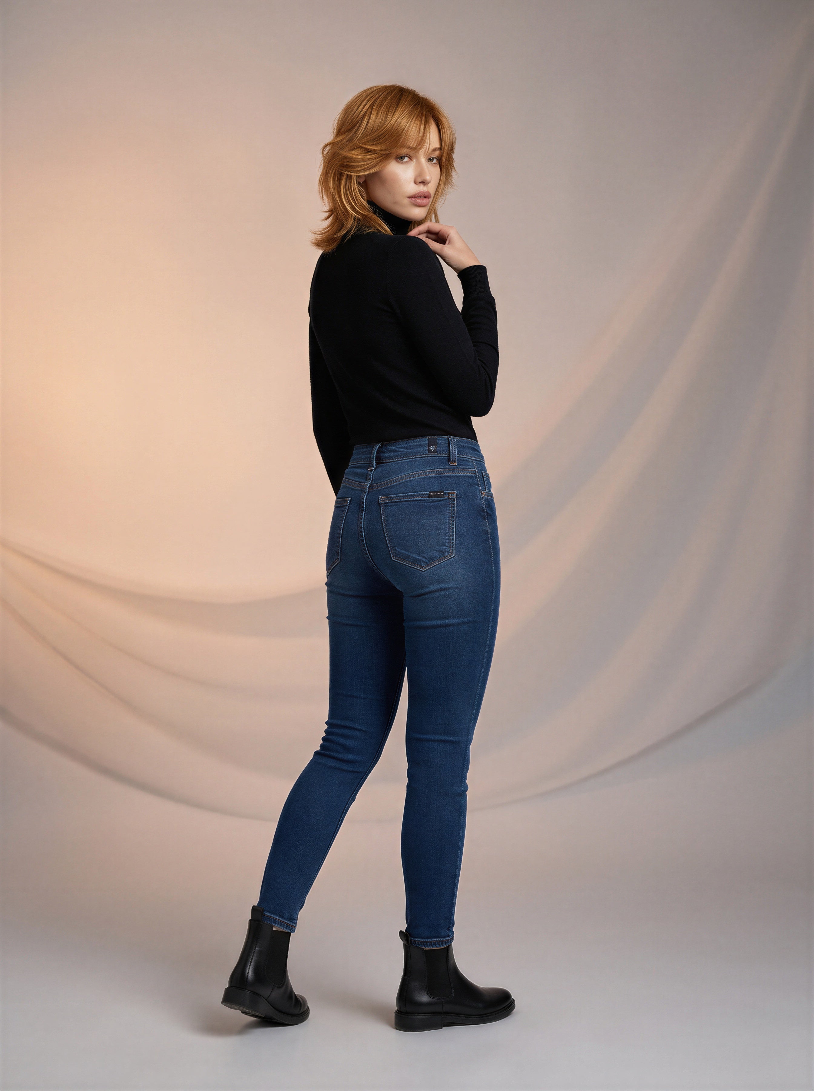 Jean Skinny Azul Medio