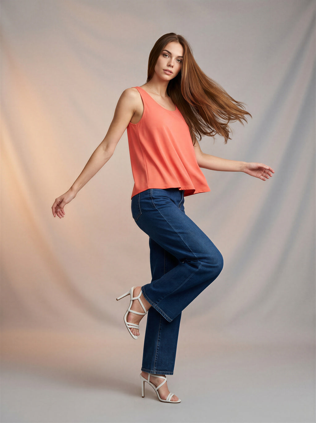Wide Leg Azul Marino
