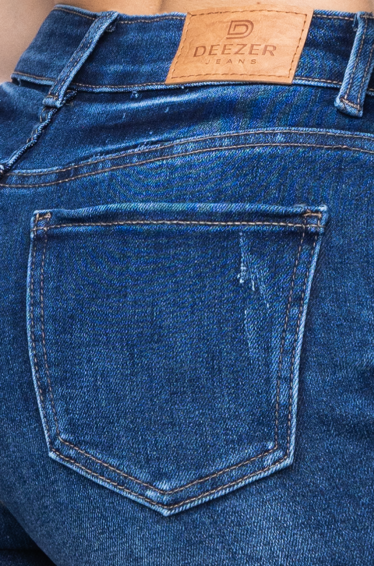 Short Fit Azul Mezclilla - Estilo Desenfadado